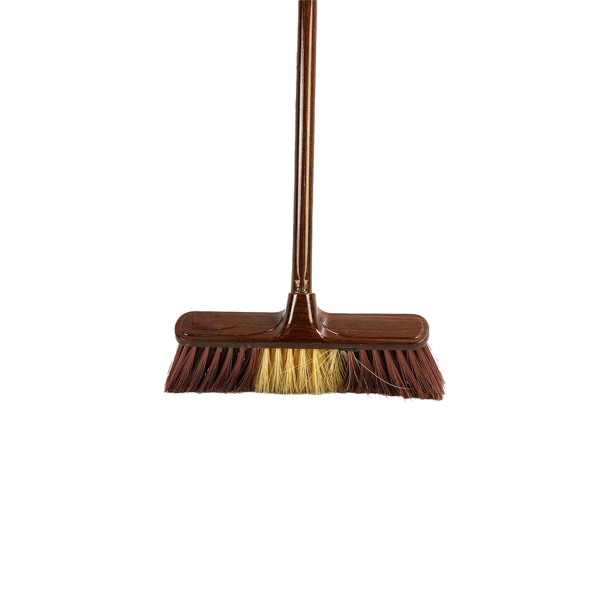 Household Broom With Wooden Handle