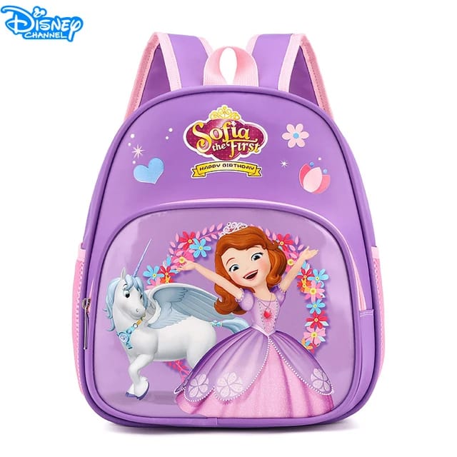 Disney Themed Cartoon Sofia The First Kids Cute Backpack Bags For Kindergarten Waterproof Handbags Travel Schoolbags For Girls Various Options