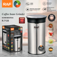 RAF coffee bean grinder washable multifunctional grinding stainless steel blade 350w motor speed 28000 rpm