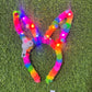 LED Rabbit Ears Headbands Light Up Bunny