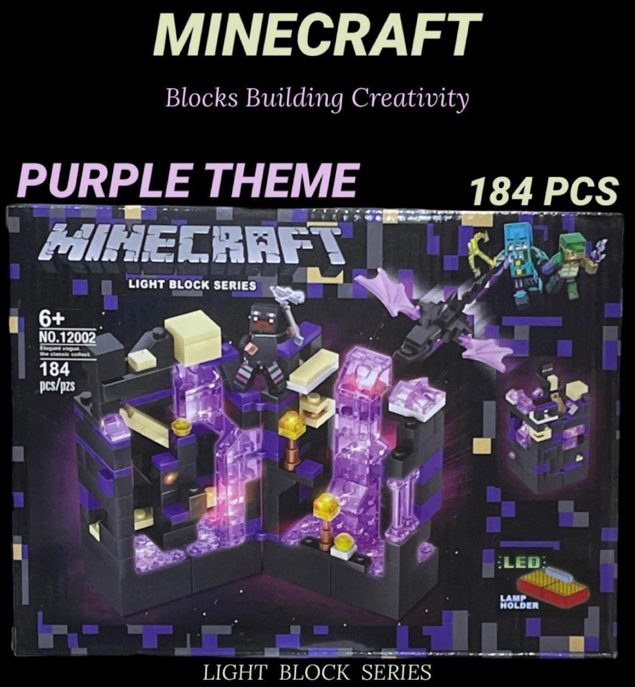 Minecraft Building Block Set - Various Options Available