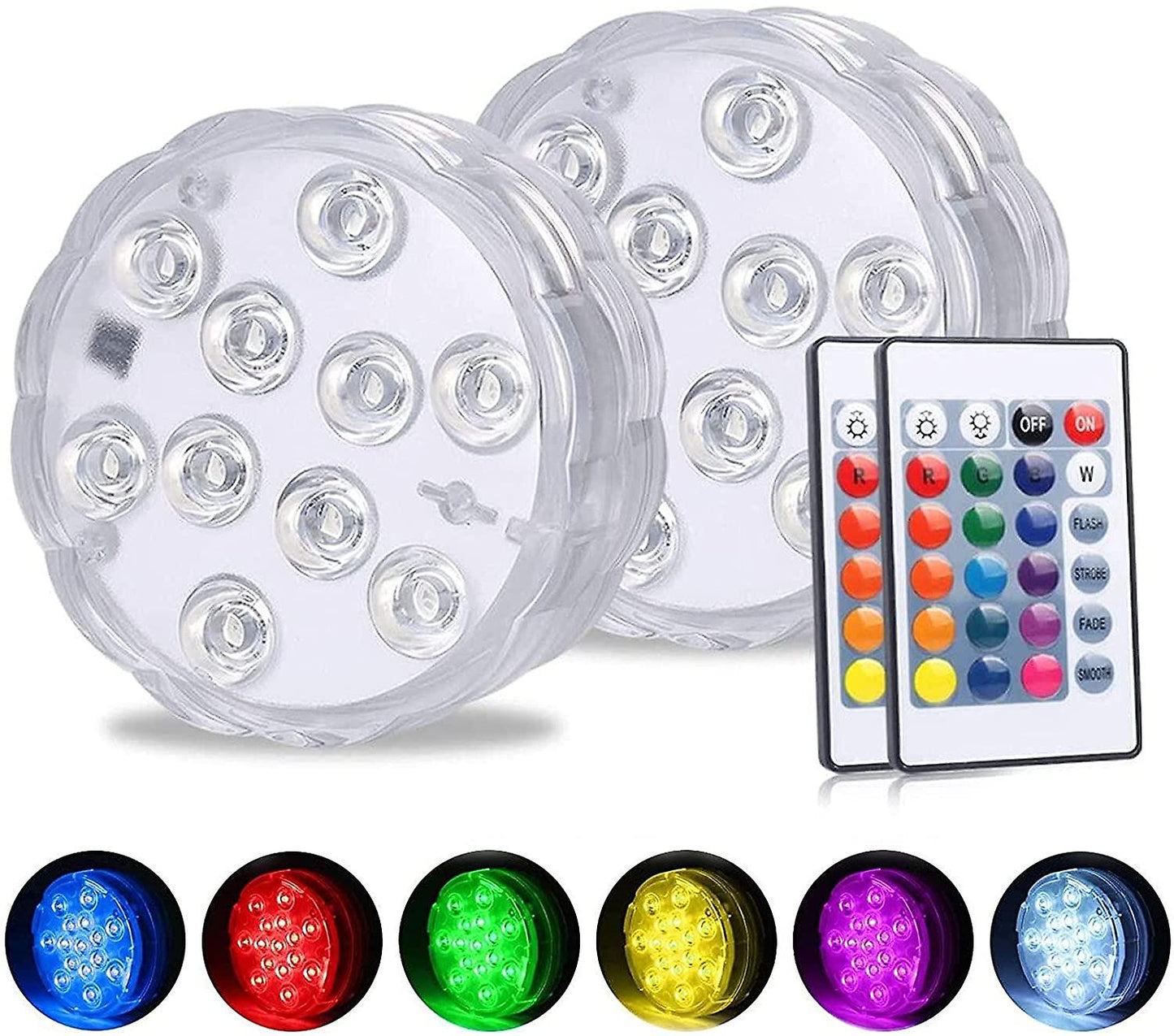 Remote Control Submersible LED Light