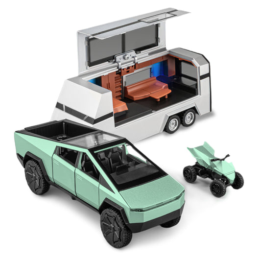 Cyber Truck Pickup Trailer Alloy Car