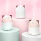 250ml Air Humidifier Cute USB Aroma Diffuser with Night Light for Bedroom Home Car Plant Purifier Essential Oil Diffuser