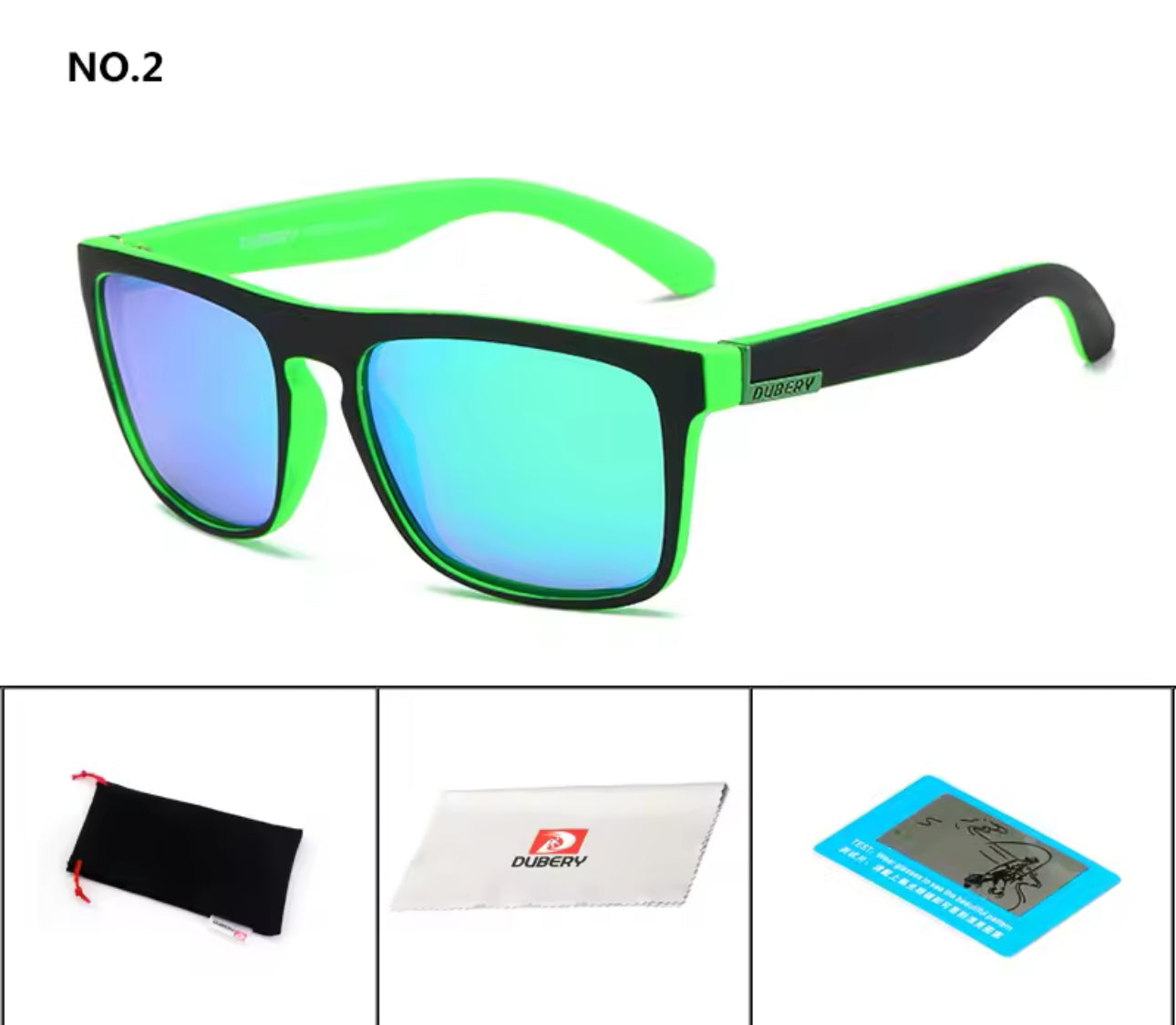 DUBERY Polarised Sports Sunglasses UV Protection