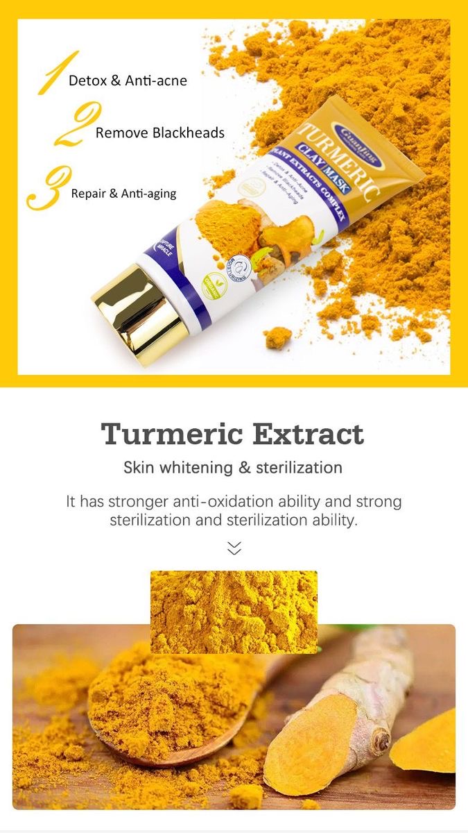 Turmeric Clay Mask – 120g