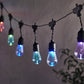 Christmas 10 Drop Bulb Colour Changing Plug In Outdoor Festoon Lights