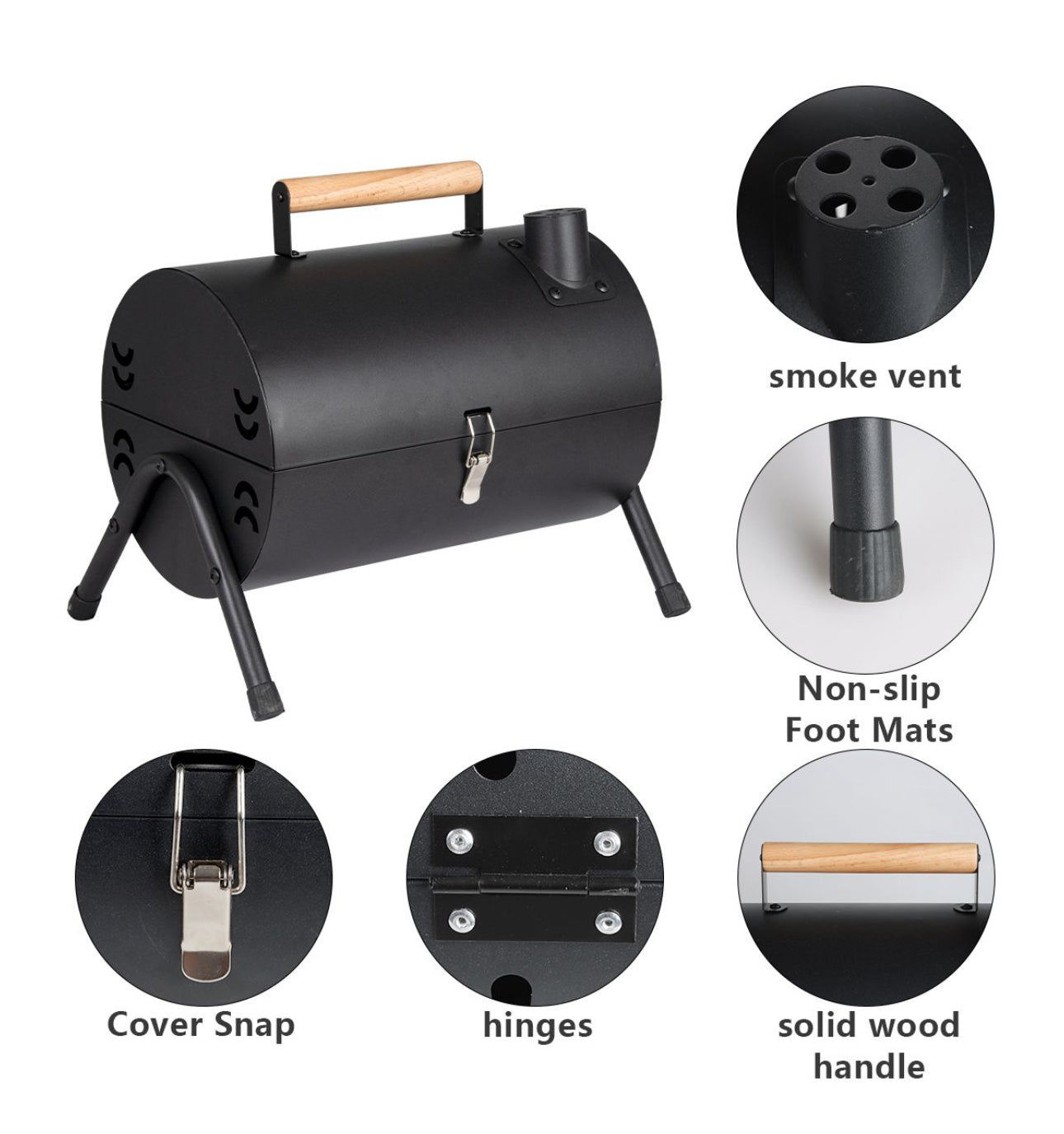 Portable Picnic Braai Dual Grill