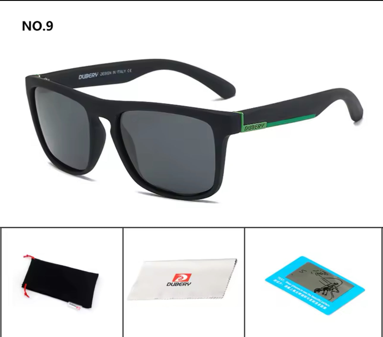 DUBERY Polarised Sports Sunglasses UV Protection