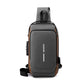 Multifunction Anti-theft USB Shoulder Bag Man Crossbody Cross Body Travel Sling Chest Bags Pack Travel