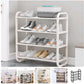 4 Tier Shoe Rack Storage Organizer