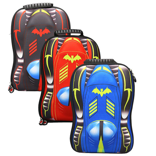 Back To School 3D Embossed Batman Bags