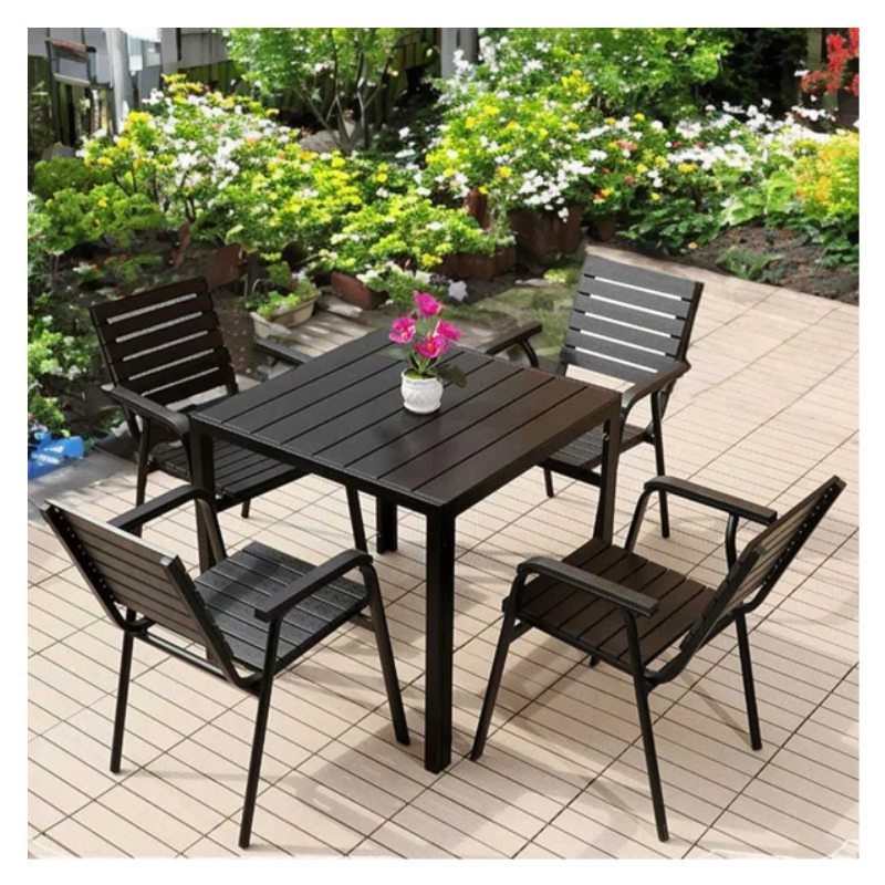 4 Seater Outdoor Furniture Lounge Patio Dining Table And Chairs Set