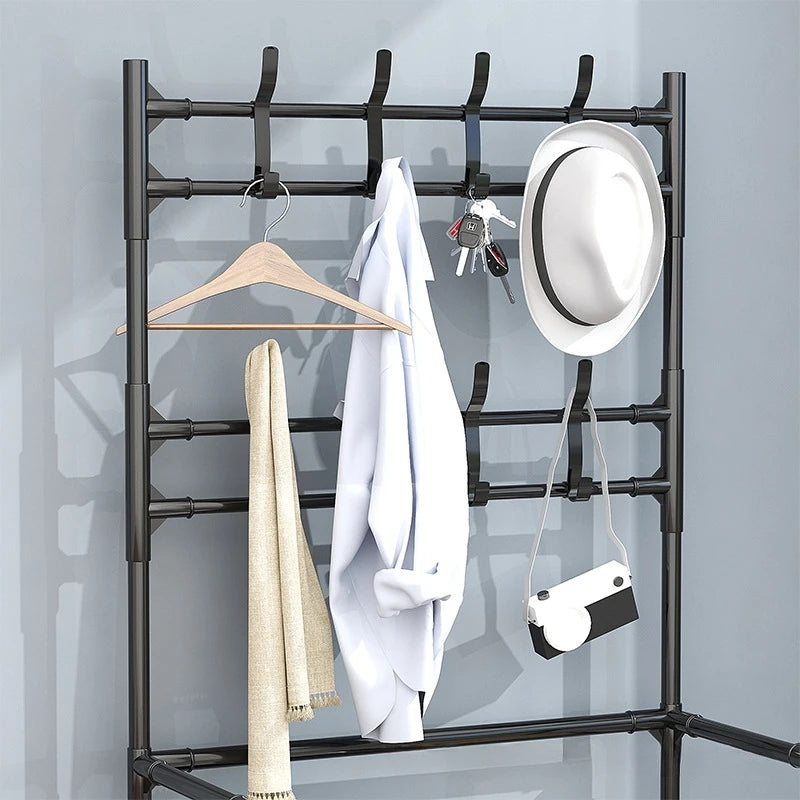 Multifunctional 5 Layer Clothes Rack