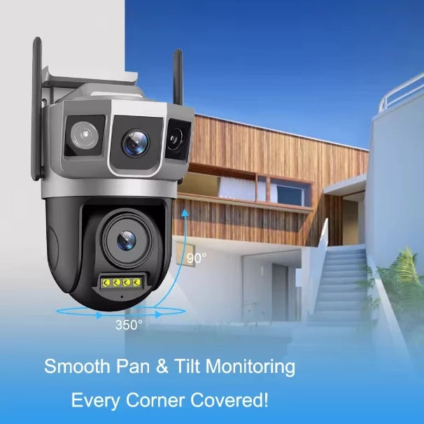 WiFi Security Camera 4G Dual Lens Pro