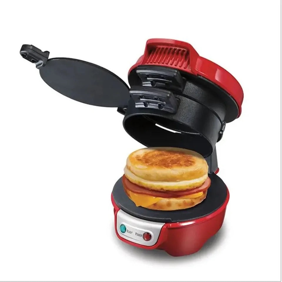 RAF Burger Machine/Panini Home Breakfast Machine Mini Sandwich Machine Double-Sided/Non-Stick Pan