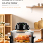 Raf Multi-cooker Glass Air Fryer Electric Convection Halogen Oven