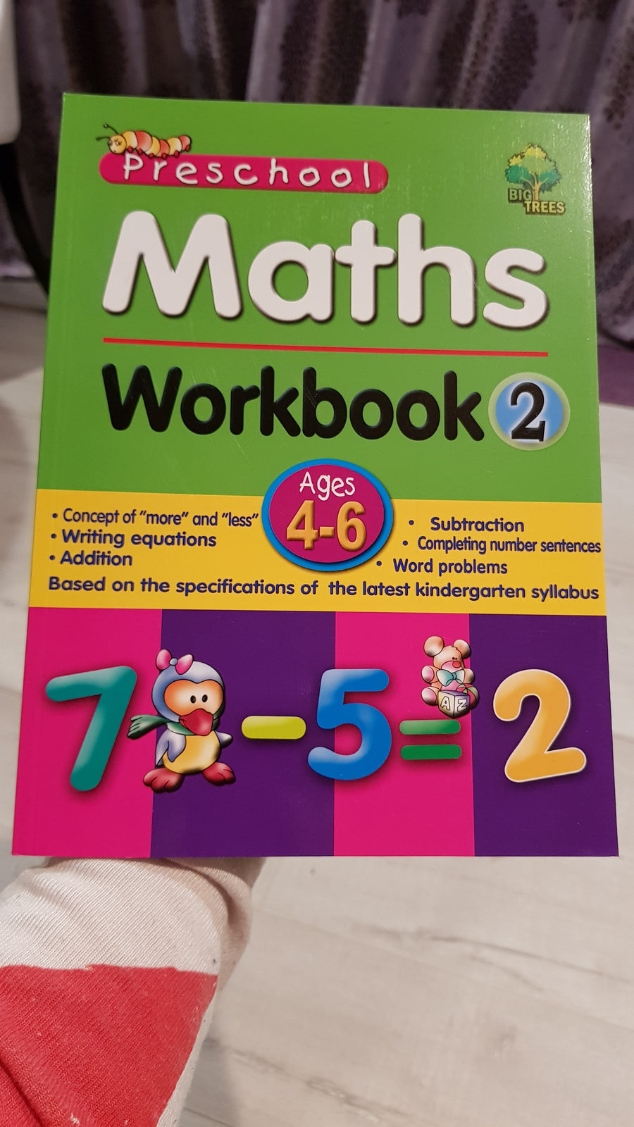 Pre-School Maths and English Workbook