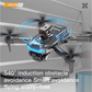 P15 Pro RC Folding Dual Camera Drone - 2.4Ghz - Wifi - App Control - Altitude Hold - HD Camera - 4K