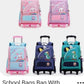 School Bag Wheels School Trolley Backpack Girls Wheeled Backpack School Bags