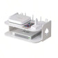 Wall Router Wifi Holder Organizer DVD Player Wall Hanging Rack Two layer Storage Shelf Stand Brackets