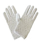 Wrist Lace Gloves - White