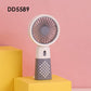 Mini Handheld Fan Chinese Style USB Charging Fan Portable Small Pocket Electric Fan for Travel Rechargeable Summer Cooling