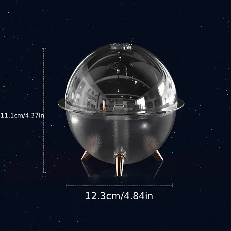 Ocean Projection Lamp Humidifier, Sea Projection Lamp Humidifier, USB Plug-in Astronaut Projection Atmosphere Lamp Bedroom Air Humidifier Bedroom Decorative Lamp