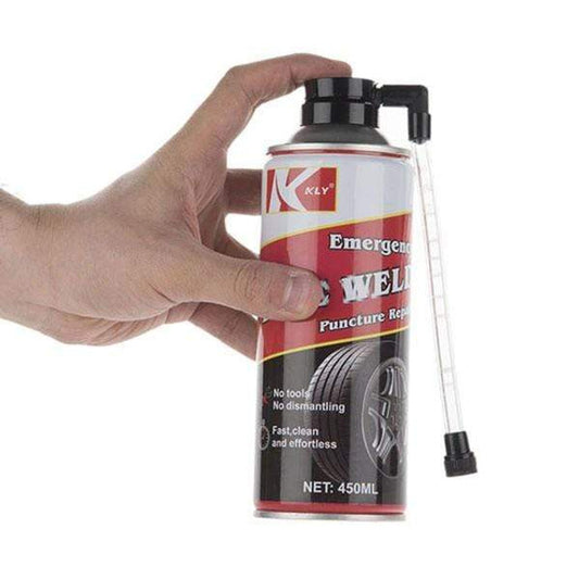 Emergency Tyre Weld Puncture Repair - 450ml Can