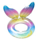 Pvc Sequin Rainbow Swimming Ring