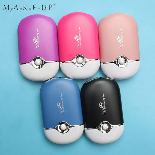 Mini Portable USB Eyelash Dryer Air Conditioning Blower Lashes Glue Fast Dry Fan Mascara Dryer Eyelash Extension Makeup Tools