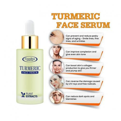 GUANJING Tumeric Face Serum Anti - Acne Face Repair