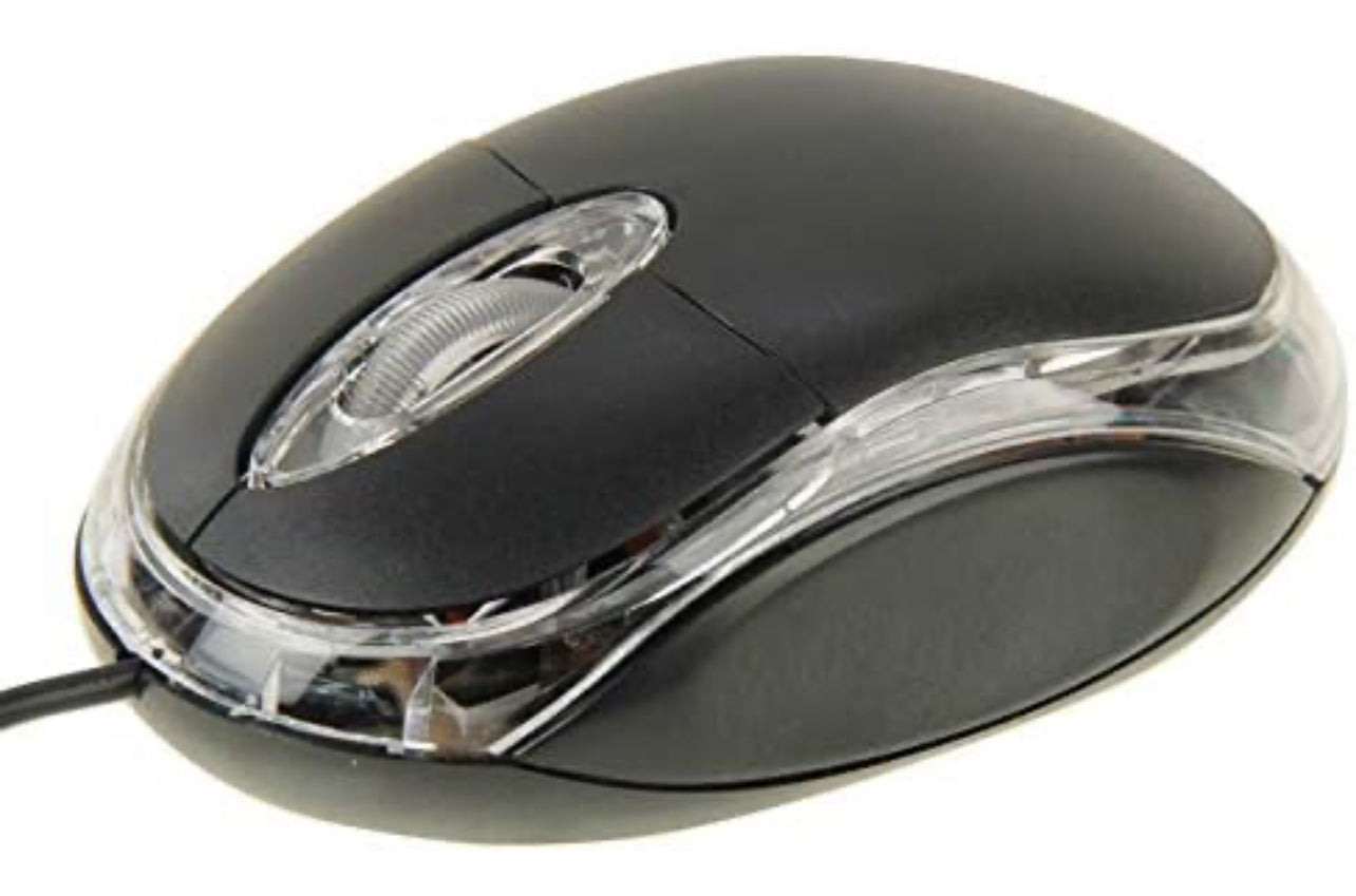 Wired Optical Mouse 1200DPI With LED Light