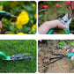 10pcs Garden Tool Set Gardening Tools Gardening Kit With Carrying Case, Garden Secateurs