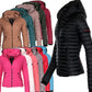 Ladies Trendy Slim Fit Puffer Jackets