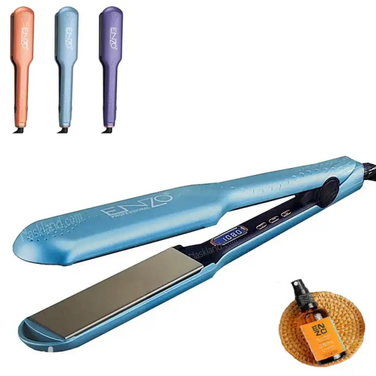 ENZO Tourmaline Flat Iron  Ceramic Professional Hair Straightener