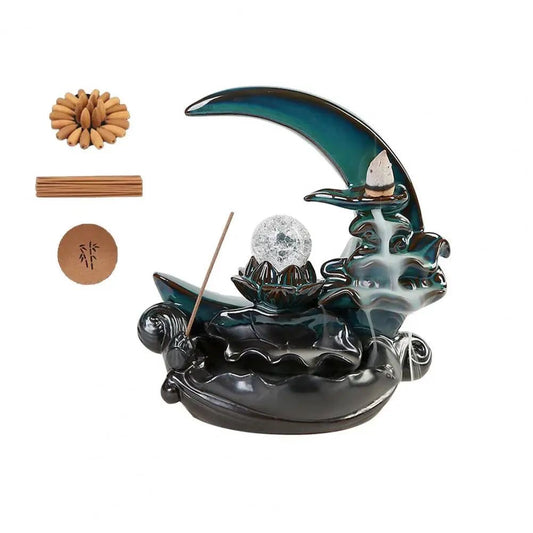 Waterfall Incense Burner Aromatherapy Ornament