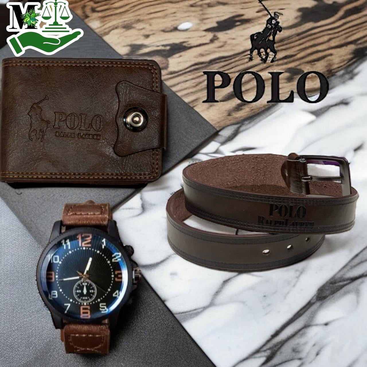 Valentines Men s Gift Sets Belt Wallet Watch Megamall Online