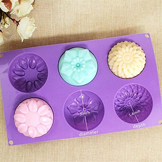 1PC Silicone Mold Flower Shape