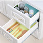 Non-Slip Plastic Refrigerator Kitchen Mats 6PCS