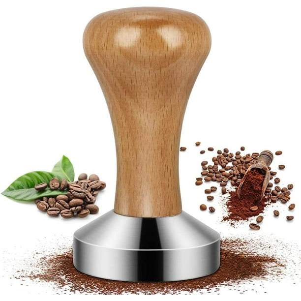 Wooden Espresso Coffee Tamper St/St