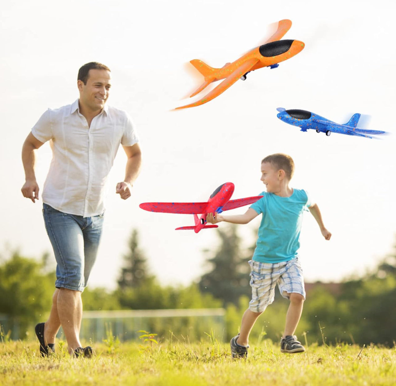 Treasure Toys - Multi Color Kids 1 Pack Airplane Launcher Toy