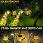 Solar Watering Can with Lights, Large Solar Lanterns Outdoor Hanging Waterproof, Decorative Retro Metal Solar Garden Lights for Table Patio Yard Pathway Walkway