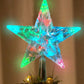 Christmas 15cm Tree Top LED Star Warm RG