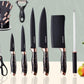 9 Piece Stainless Steel Knife Set