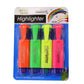 4 Piece Highlighter Pen Set