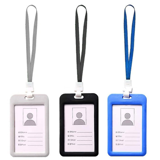 Id/Badge Holder with Lanyard