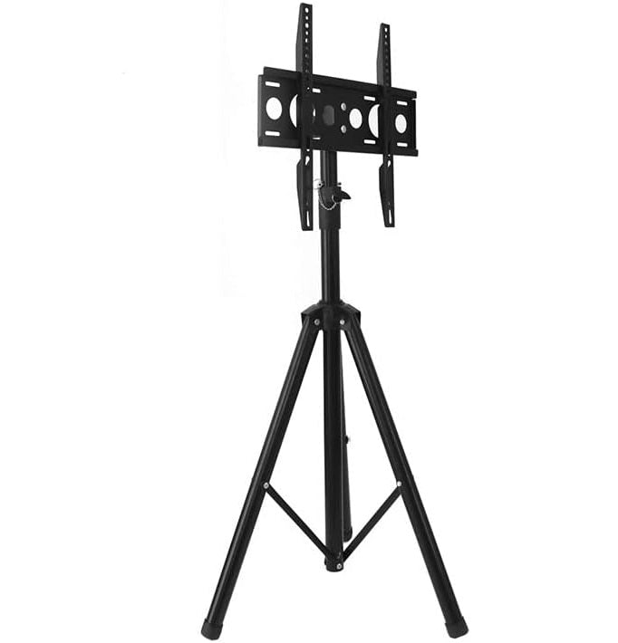 Adjustable 94 -158cm Tripod TV Stand With 45cm x 14cm Plate