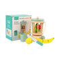 Wooden Blender Toy - Wooden Kids Smoothie Maker Set - Wooden Kitchen Toys Hildren's Simulation Fruit Cut Joy Toy Mixer Food Play Kitchen Accessories