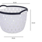 Plastic Portable Storage Baskets With Handle